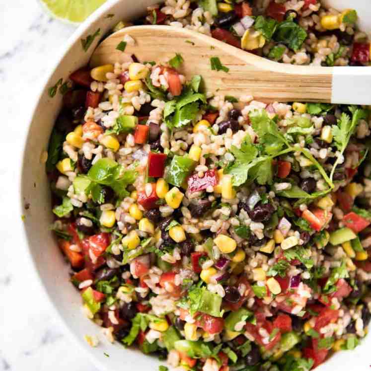 Bright, zesty, and full of flavour, this Cowboy Rice Salad will transport you to the wild, wild west!